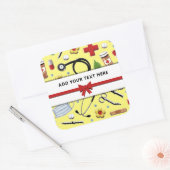 Aufkleber mit Personalisiertem Platz (Umschlag)