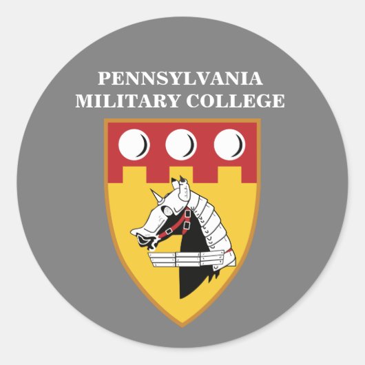 Aufkleber mit PMC-Siegel-Logo ('67-'72) (Vorderseite)