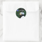 Aufkleber mit Puffin "No Puffin" (Tasche)