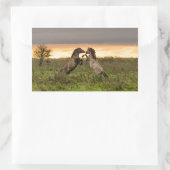 Aufkleber mit rechteckigem Foto (Tasche)