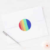 Aufkleber mit Regenbogen (Umschlag)