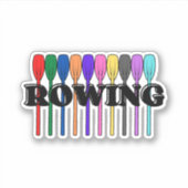 Aufkleber mit rohen Ohren (Vorderseite)