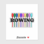 Aufkleber mit rohen Ohren (Blatt)