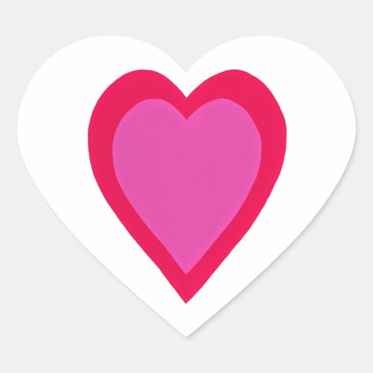 Aufkleber mit rosa Gesäß (Vorderseite)