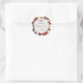 Aufkleber mit rötlich-islamischer Gastgeschenk Hoc (Tasche)