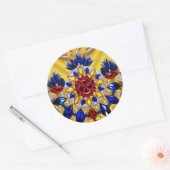 Aufkleber mit rumänischer Farbgestaltung (Umschlag)