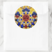 Aufkleber mit rumänischer Farbgestaltung (Tasche)