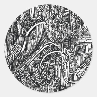 Aufkleber mit Schaltcharlie