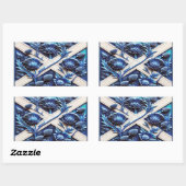 Aufkleber mit schottischem Fleck (Blatt)