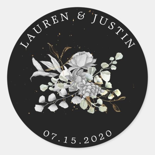 Aufkleber mit Silbergold (Vorderseite)