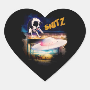 Aufkleber mit Snitz von Bobs Saucer Repair