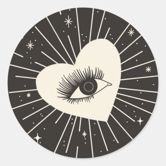 Aufkleber mit Tarot (Vorderseite)