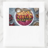 Aufkleber mit Violin-Logo (Tasche)