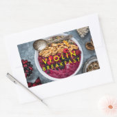 Aufkleber mit Violin-Logo (Umschlag)