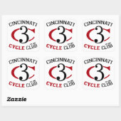 Aufkleber mit vollem CCC-Logo (Blatt)
