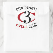 Aufkleber mit vollem CCC-Logo (Tasche)