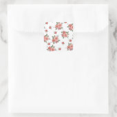 Aufkleber mit zauberhaften Blumendesigns (Tasche)