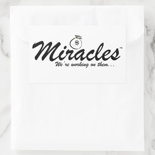 Aufkleber "Moneybags" (Tasche)