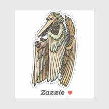 Aufkleber - Monster Tee Party Ziz