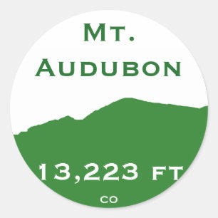 Aufkleber Mt. Audubon