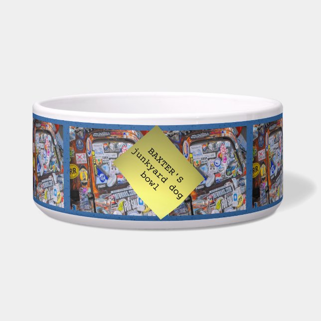 Aufkleber Napf (Vorderseite)