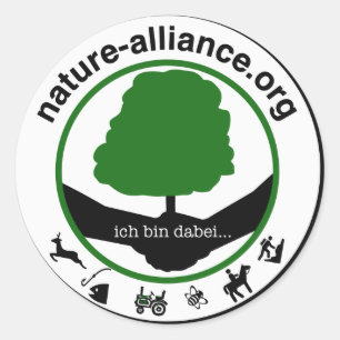 Aufkleber Nature alliance
