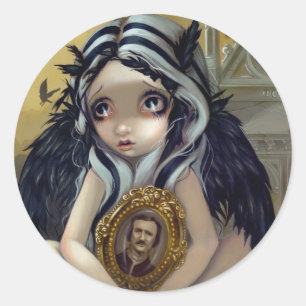 Aufkleber "Nevermore"