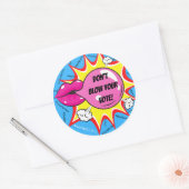 Aufkleber "Nicht abstimmen" - 3" (Umschlag)