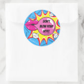 Aufkleber "Nicht abstimmen" - 3" (Tasche)