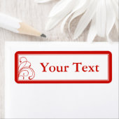 Aufkleber oder Beschriftungen für benutzerdefinier (Insitu)