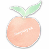 Aufkleber oder Etikett mit personalisierter Süsse (Vorderseite)