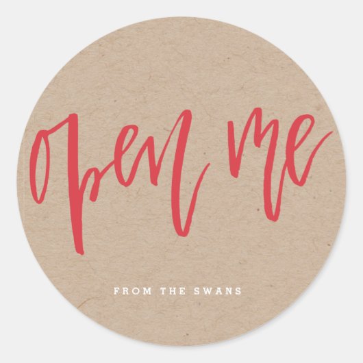 Aufkleber öffnen (Vorderseite)