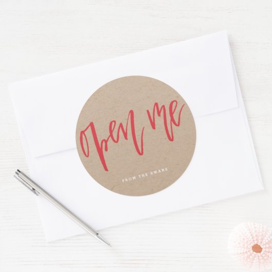 Aufkleber öffnen (Umschlag)