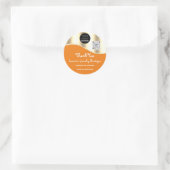 Aufkleber Orange (Tasche)