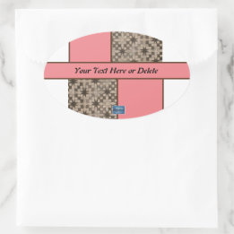 Aufkleber Oval (Peach LED S.C.C.) RFPMDesign ©️ 20