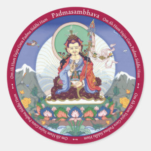 AUFKLEBER Padmasambhava/Guru Rinpoche-mit