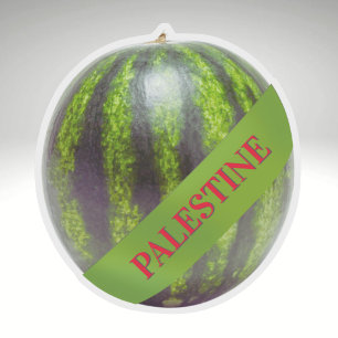 Aufkleber Palästina Wassermelone Friedenssicherung
