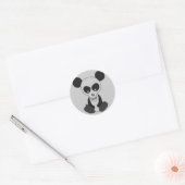 Aufkleber "Panda Skull" (Umschlag)