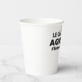 Aufkleber Pappbecher (Rechts)