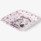 Aufkleber Pappteller (Gewinkelt)