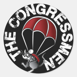 Aufkleber "Parachute Mouse"