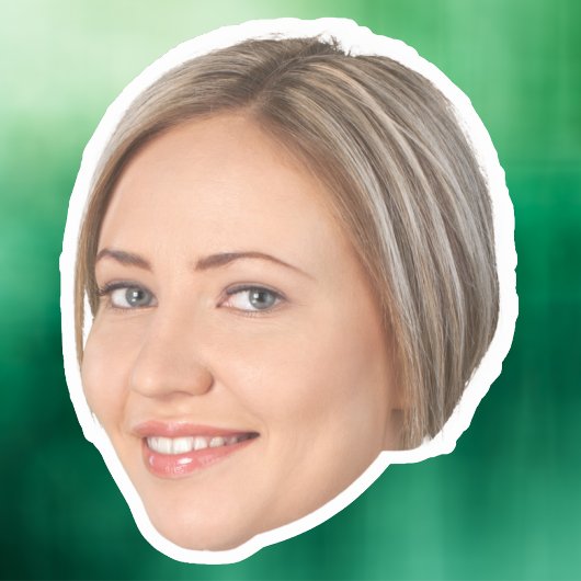 Aufkleber, Personalisierte Aufkleber, Gesichtspres Aufkleber