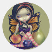 Aufkleber "Pfirsich, Pflaume, Birne" (Vorderseite)