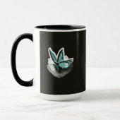 Aufkleber Phrase cap Tasse (Links)