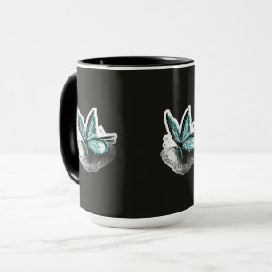 Aufkleber Phrase cap Tasse