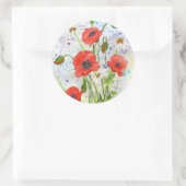 Aufkleber "Poppies" (Tasche)