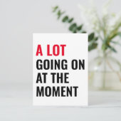 Aufkleber Postkarte (Stehend Vorderseite)