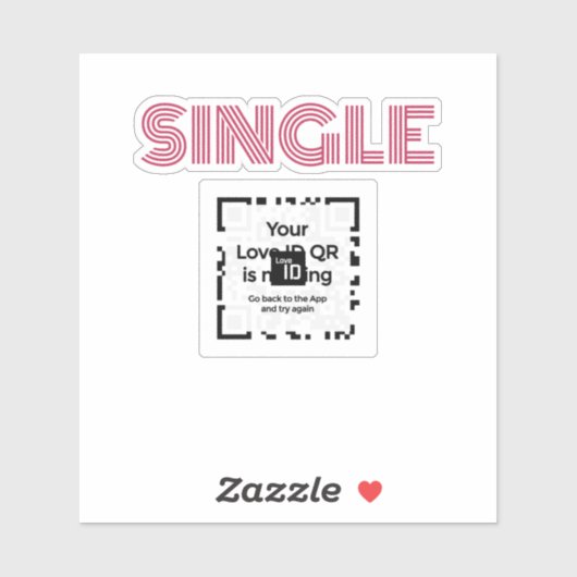 Aufkleber - QR - GLAM Collection (Blatt)