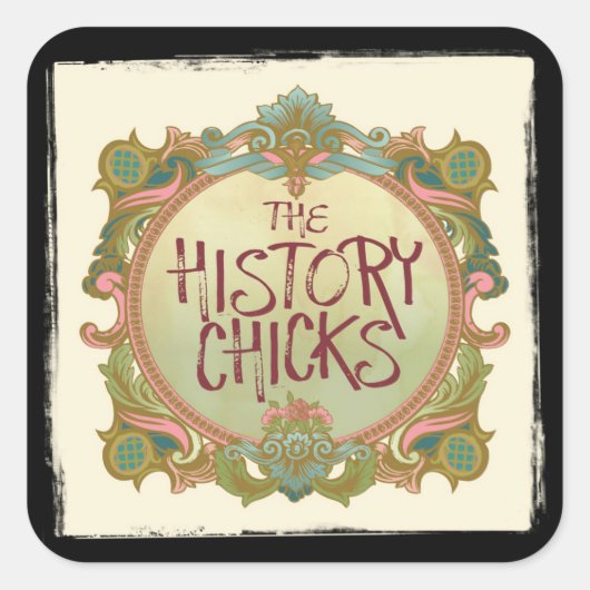 AUFKLEBER! QUADRATISCHER AUFKLEBER (Vorderseite)