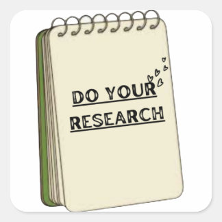 Aufkleber "Recherche"